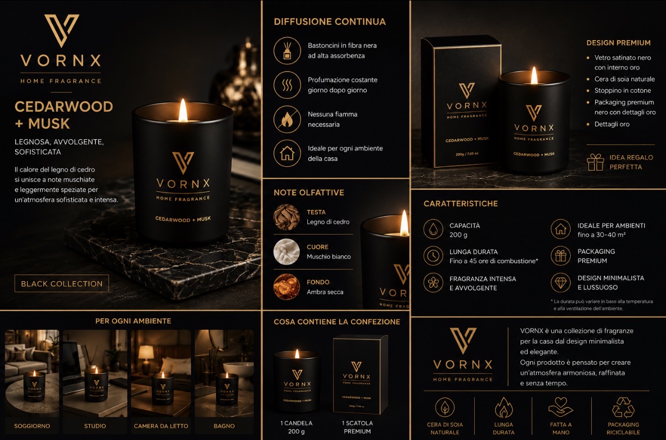 Black Collection — Cedarwood & Musk