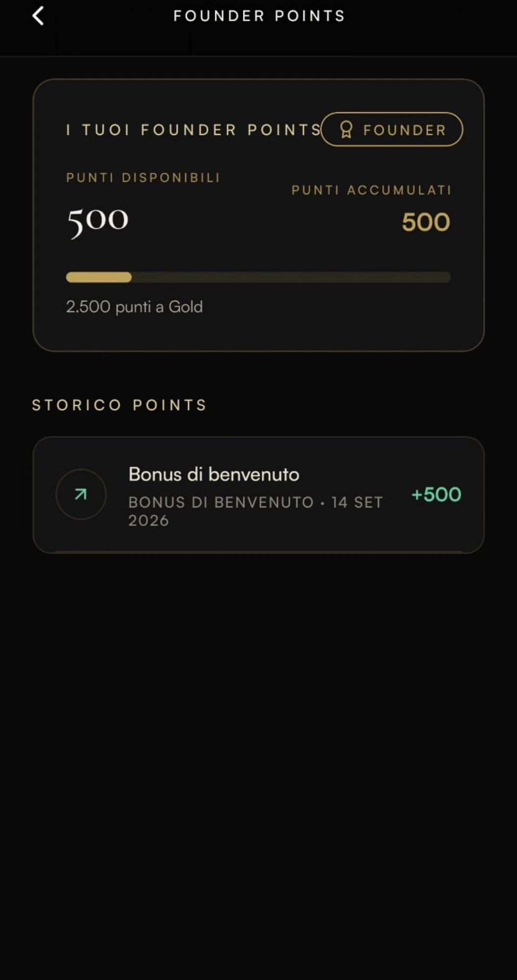 VORNX Founder Points